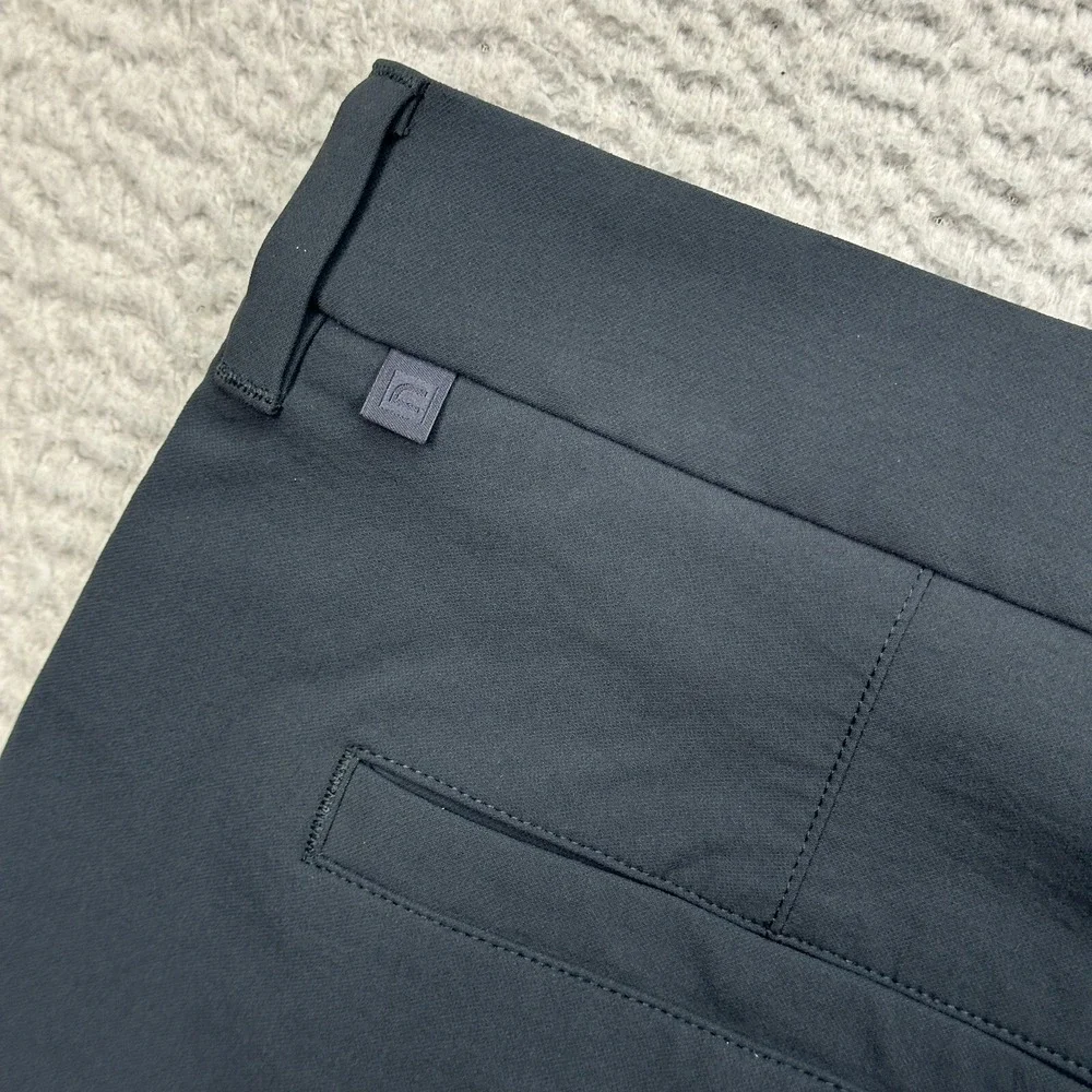 CRZ Yoga Pants Mens Size 36 (Fits 38X30) Gray Golf Performance Athleisure Sports